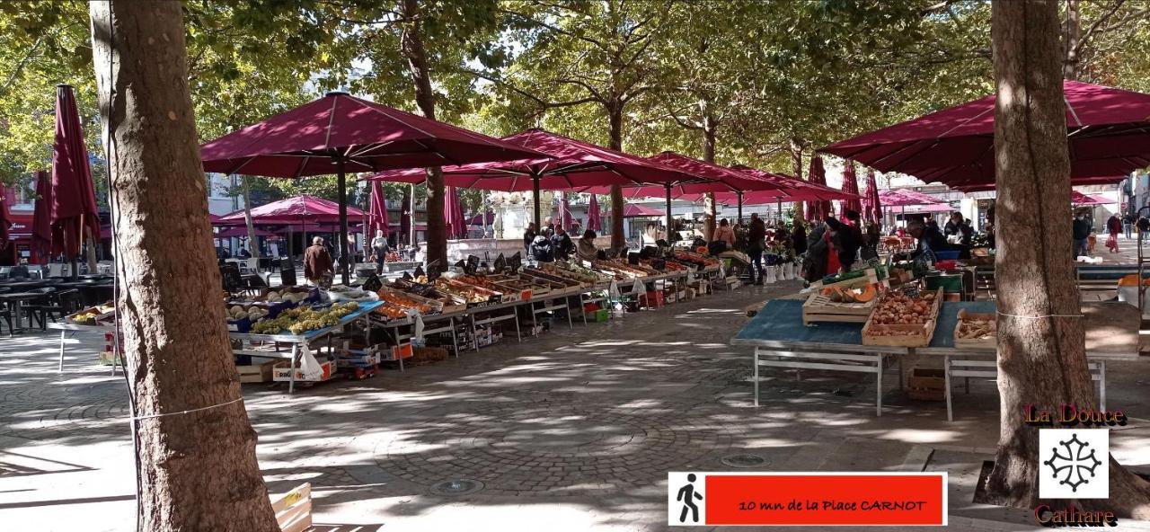 Appartamento La Douce Cathare Carcassonne Esterno foto